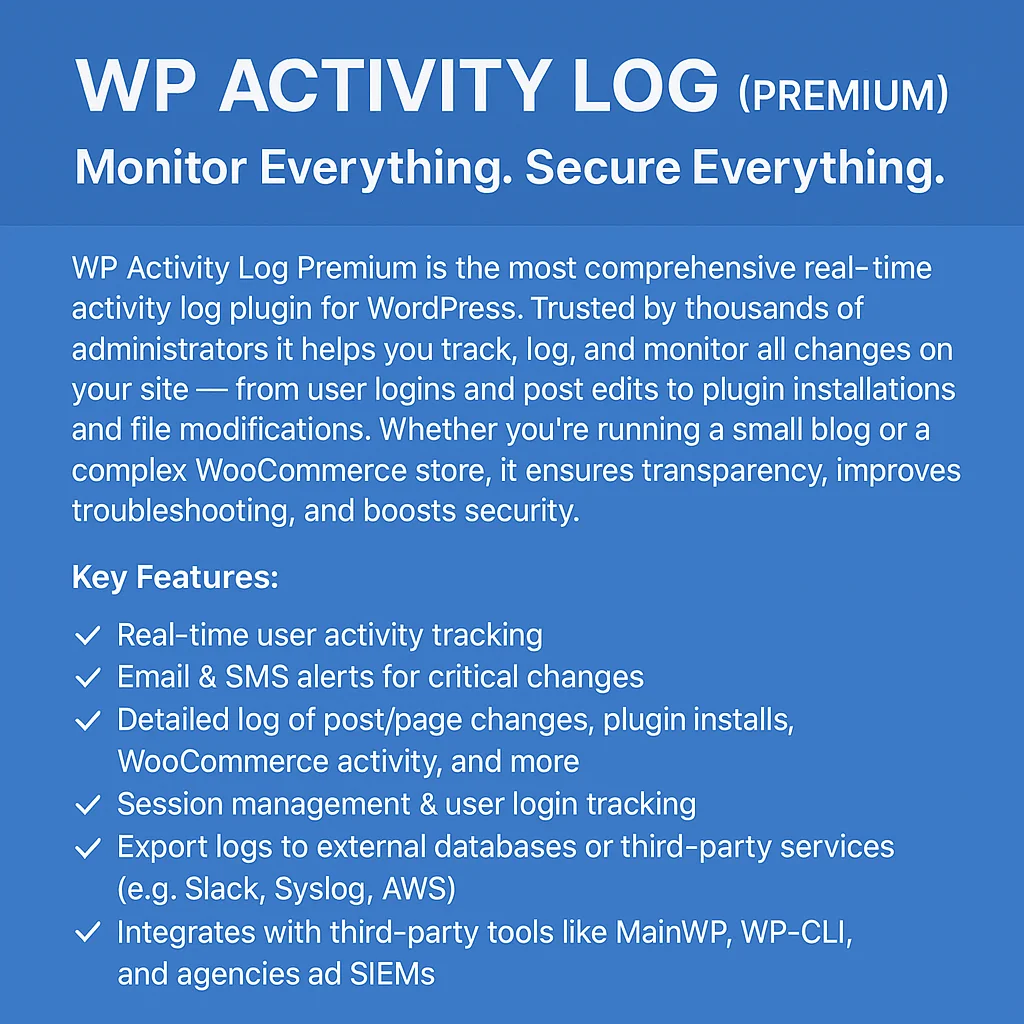 WP Activity Log