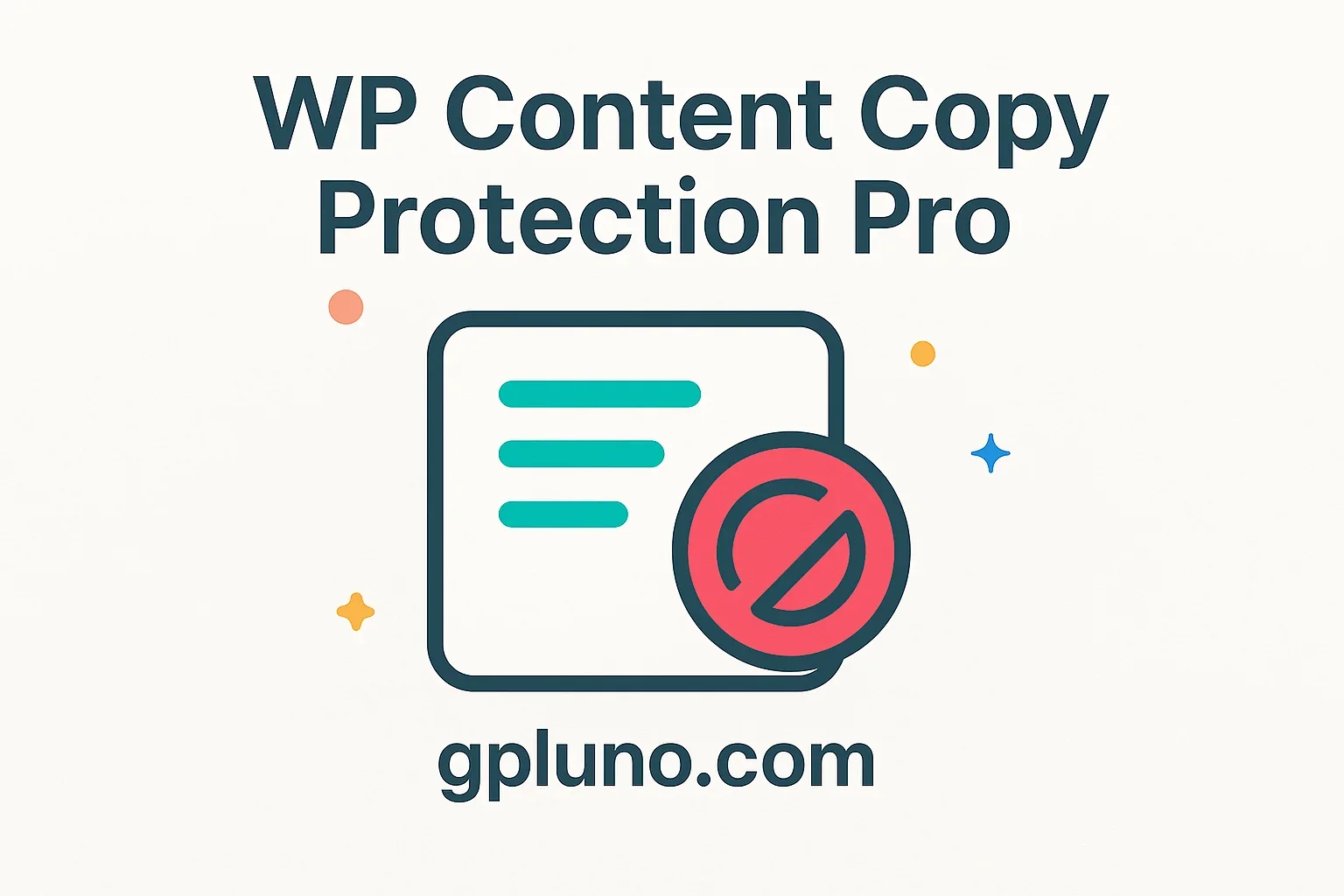 WP Content Copy Protection Pro
