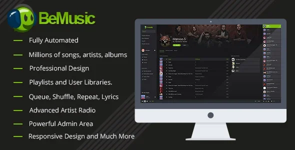 BeMusic - Music Streaming Engine
